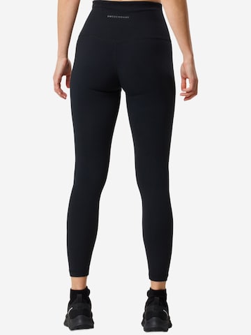 SWEDEMOUNT Skinny Sportbroek 'Core' in Zwart