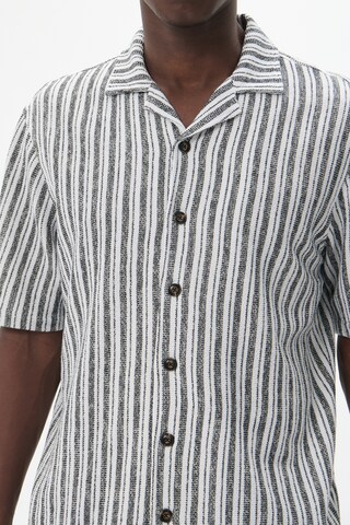 Matinique Comfort Fit Hemd 'MAklampo' in Grau