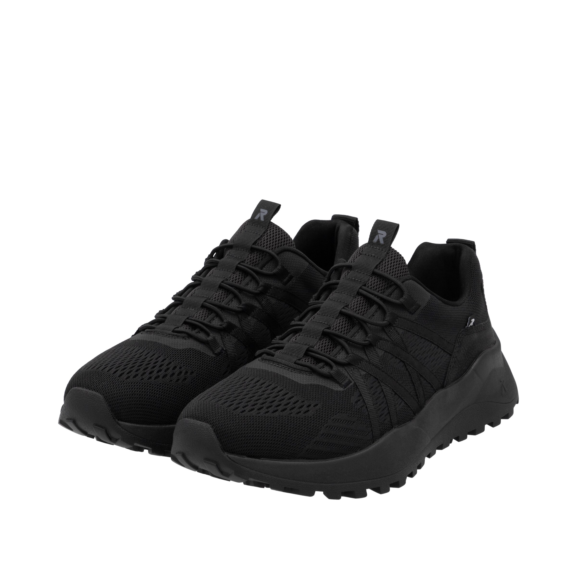 Baskets basses Rieker Sport en noir