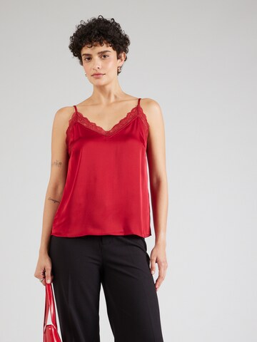 VILA Top 'VIKATYA' in Red: front