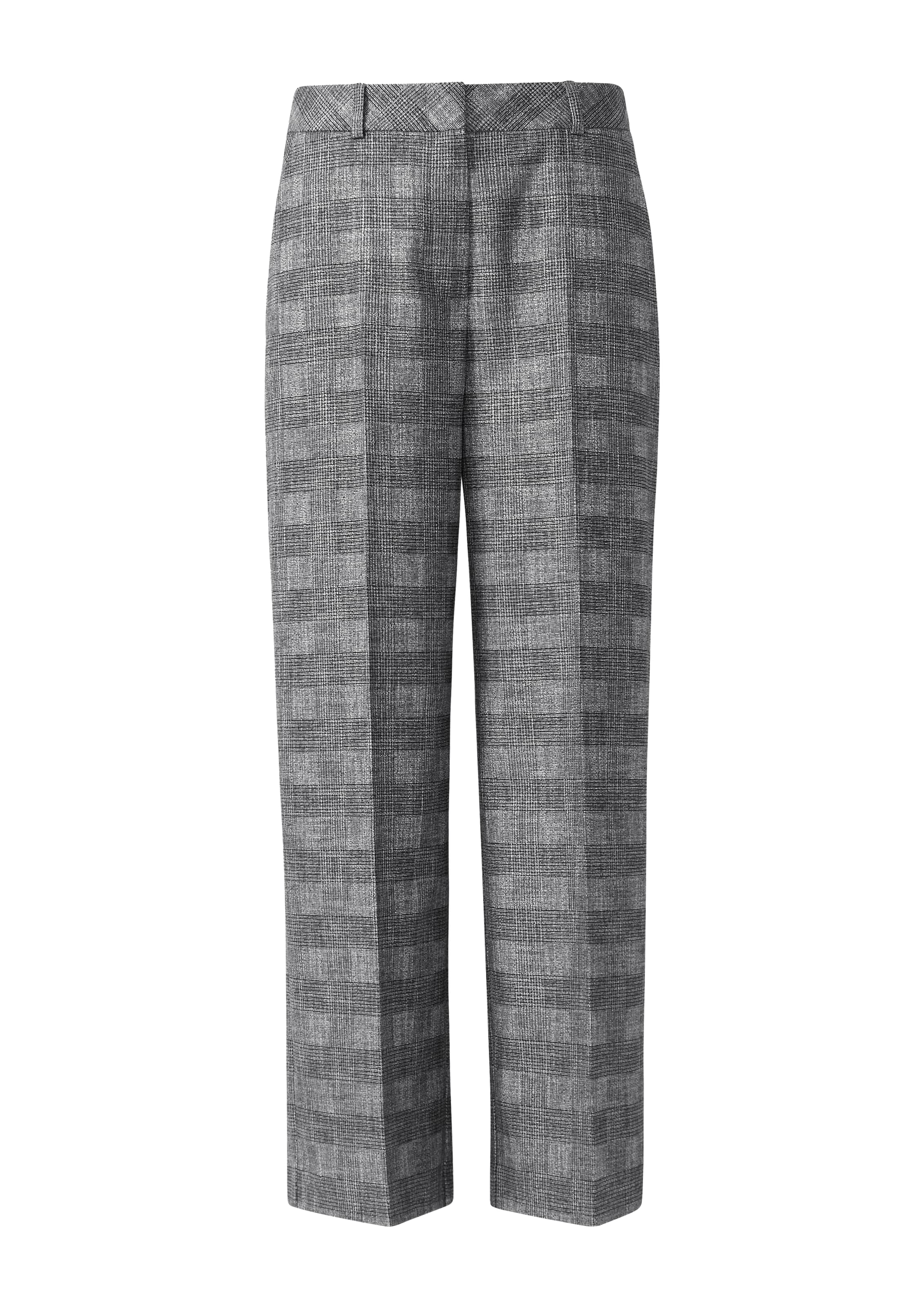 COMMA Regular Pants in Black: front