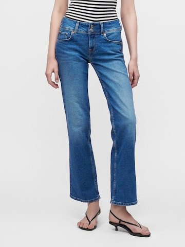 Pepe Jeans - Bootcut Vaquero 'VENUS' en azul: frente