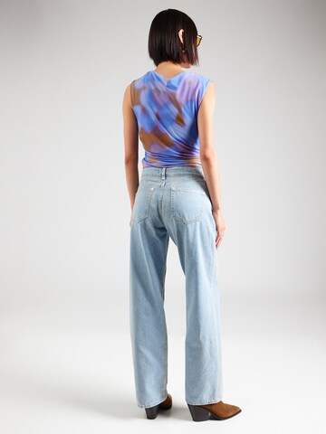 ONLY Wide Leg Jeans 'ONLCOBAIN' in Blau