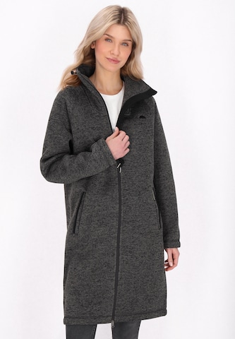 Veste en polaire Schmuddelwedda en gris : devant