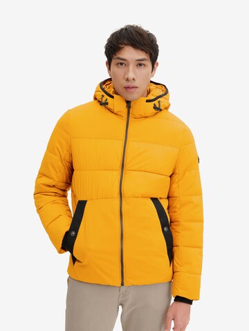 TOM TAILOR Between-season jacket in Yellow: front