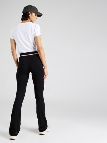 EA7 Emporio Armani Flared Trousers in Black