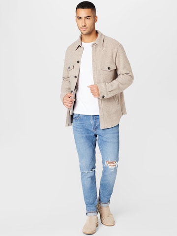 Oscar Jacobson Between-season jacket 'Maverick' in Beige