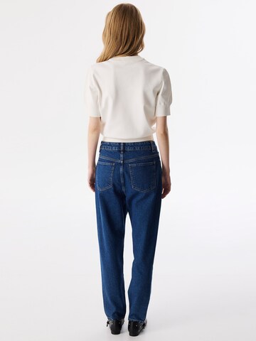 Pull-over Twist en beige