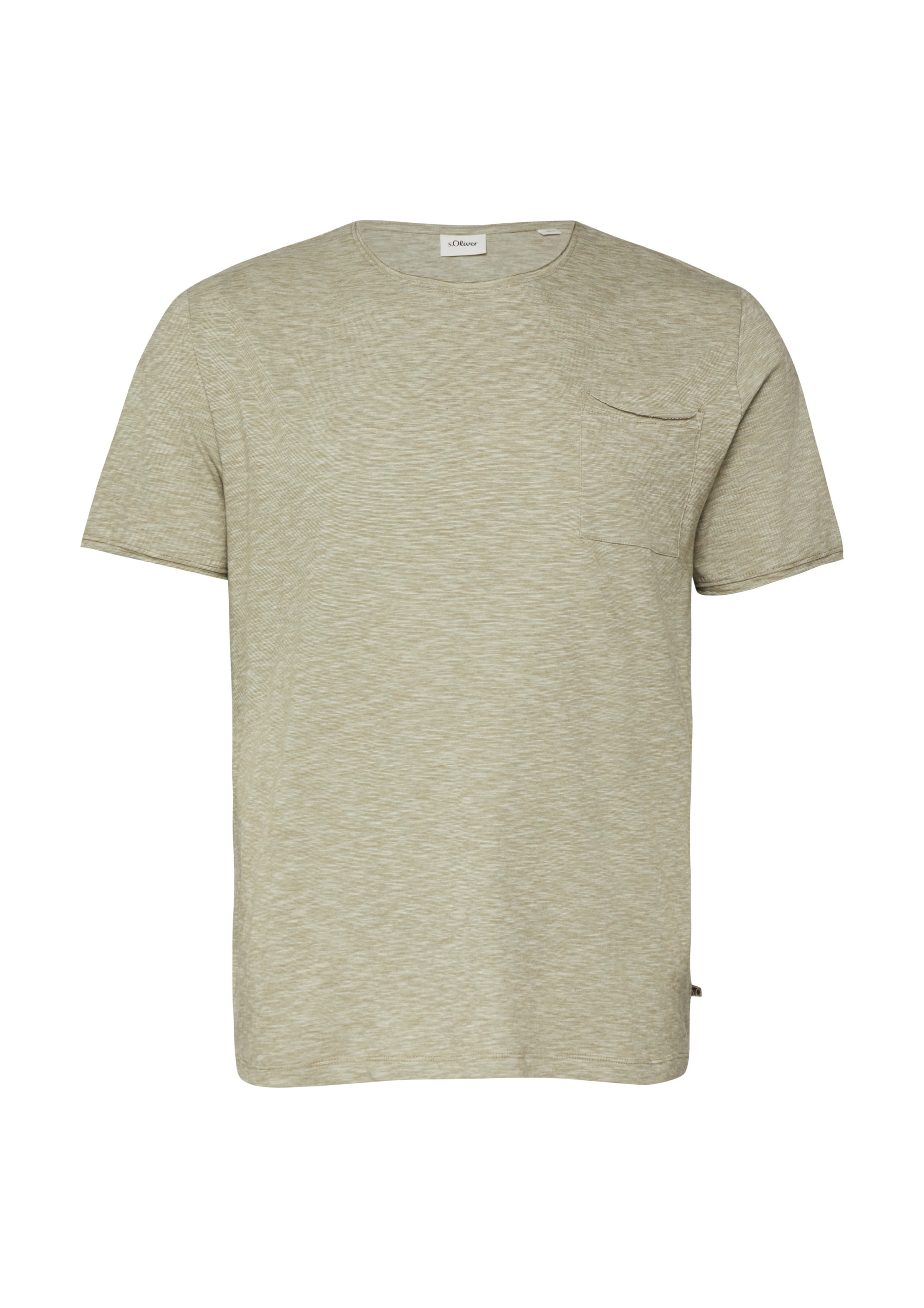 T-Shirt s.Oliver en vert : devant