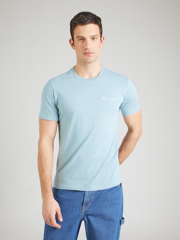 mėlyna Champion Authentic Athletic Apparel Marškinėliai: priekis