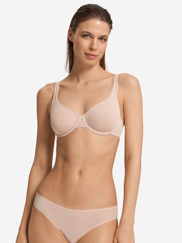 Invisible Soutien-gorge Hanro en beige : devant