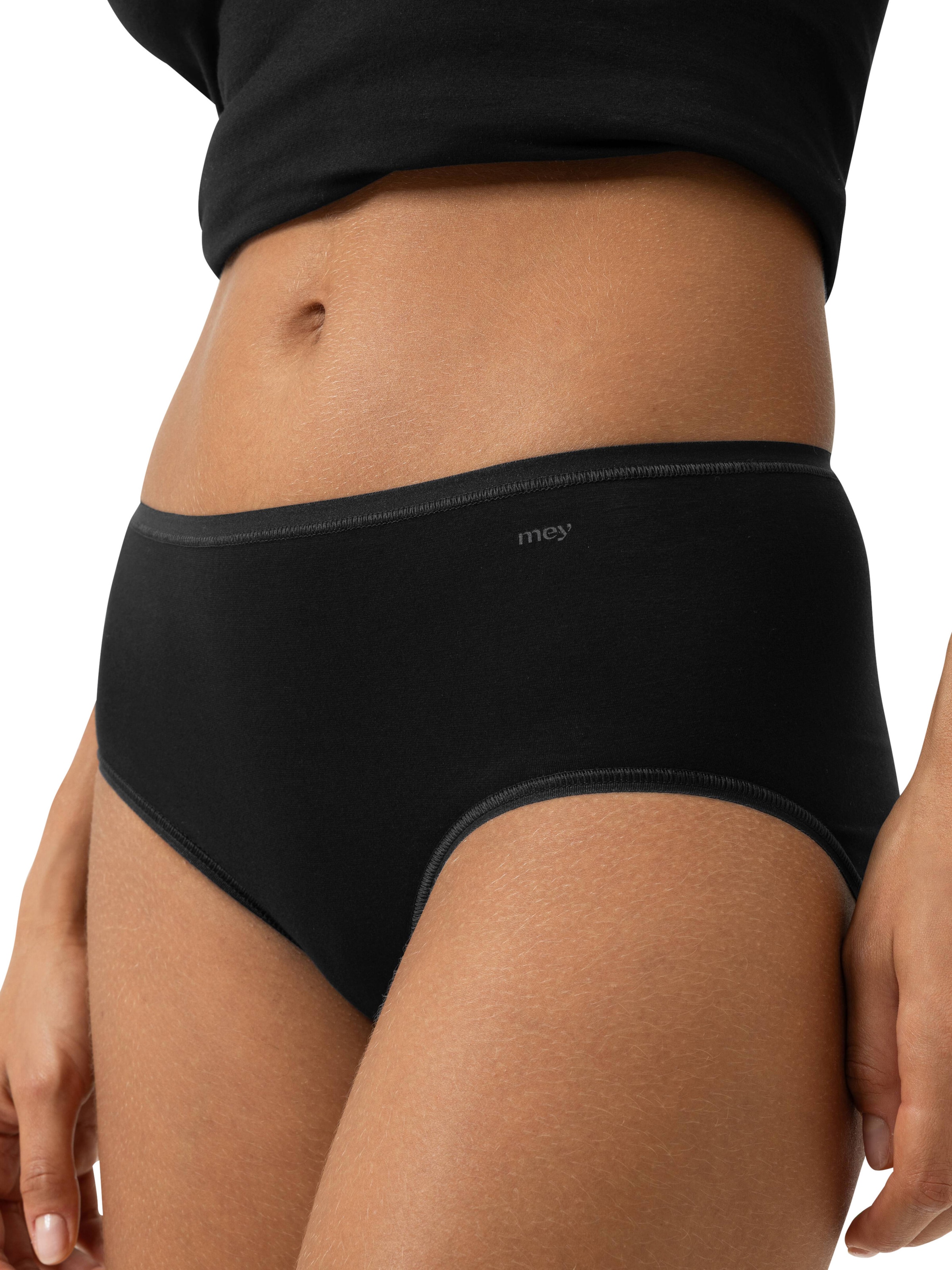 Mey Slip 'Superfine Organic' in Zwart