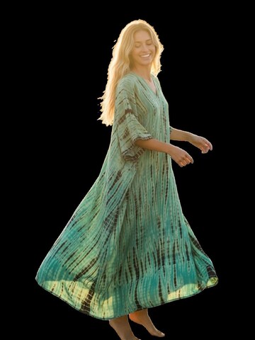 PfauGermany Summer Dress 'Kaftan' in Green