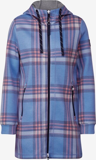 CECIL Prechodný kabát - nebesky modrá / fialová / ružová / čierna, Produkt