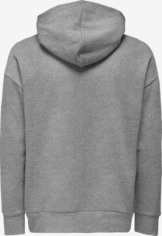 Only & Sons Slim fit Sweatshirt 'Dan' in Grey