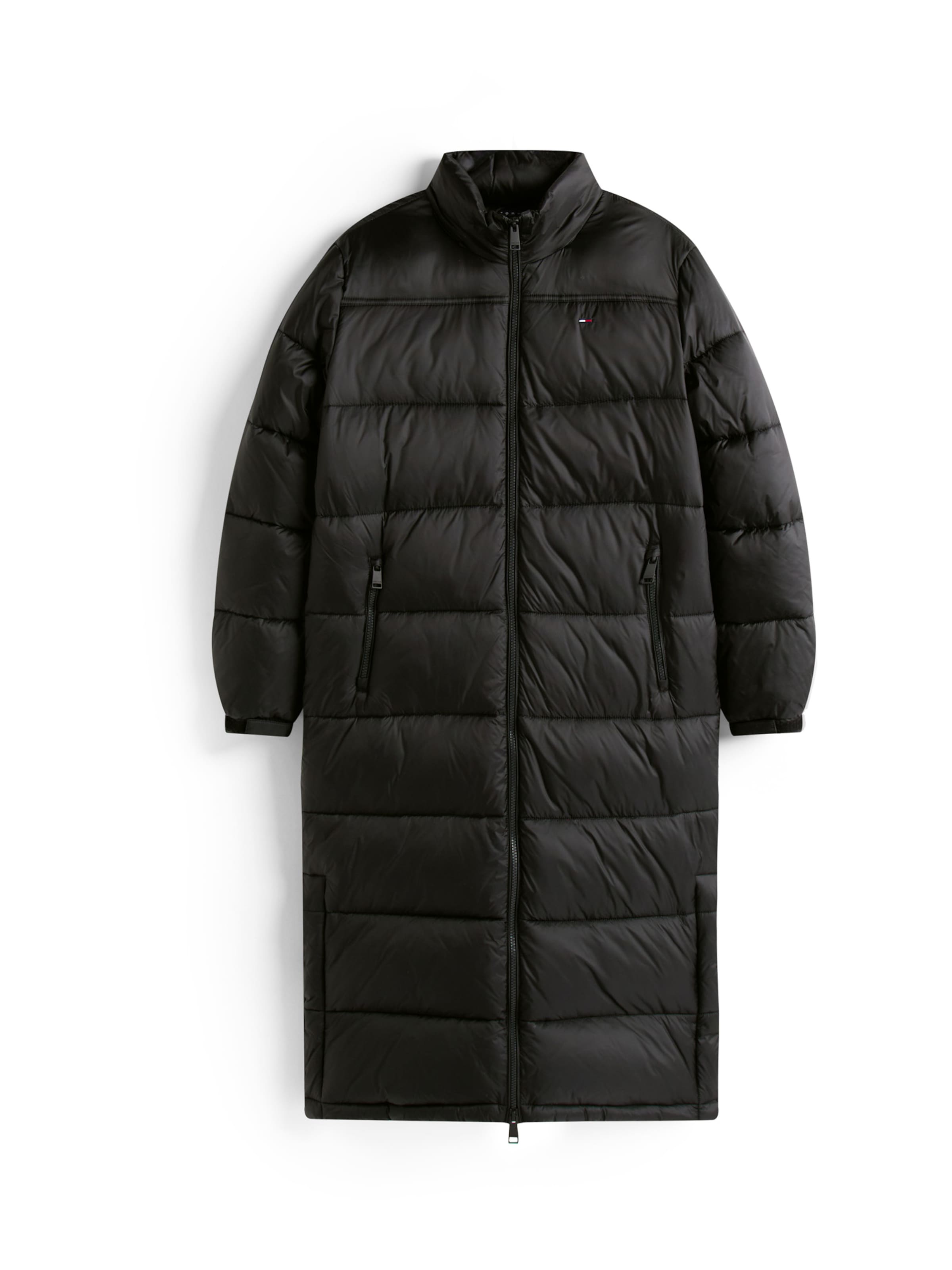 Tommy Jeans Winter coat in Black: front