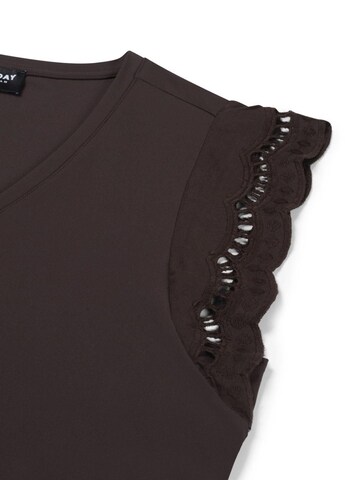 Lady Day Top 'Lady Day Lake dark brown' in Brown
