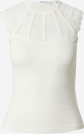 Marškinėliai 'Esma' iš ABOUT YOU, spalva – balta, Prekių apžvalga