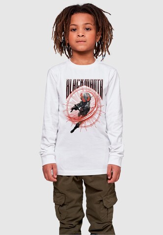 ABSOLUTE CULT Shirt 'Aquaman - Manta Circle' in White: front