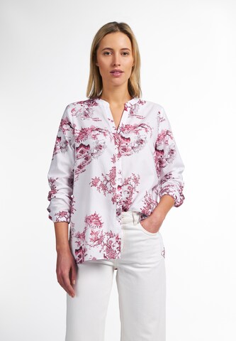 ETERNA Blouse in Wit: voorkant