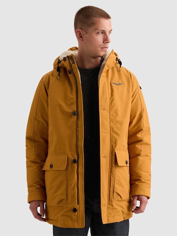 PME Legend Tussenjas 'B9 Aviation parka' in Geel: voorkant