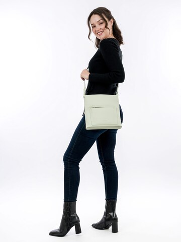 Emily & Noah Schoudertas 'Elli' in Groen