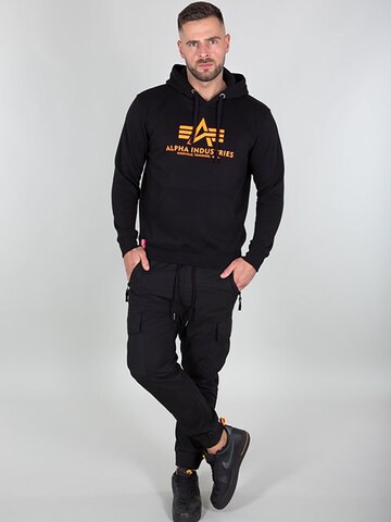 ALPHA INDUSTRIES Sweatshirt 'Basic' in Black