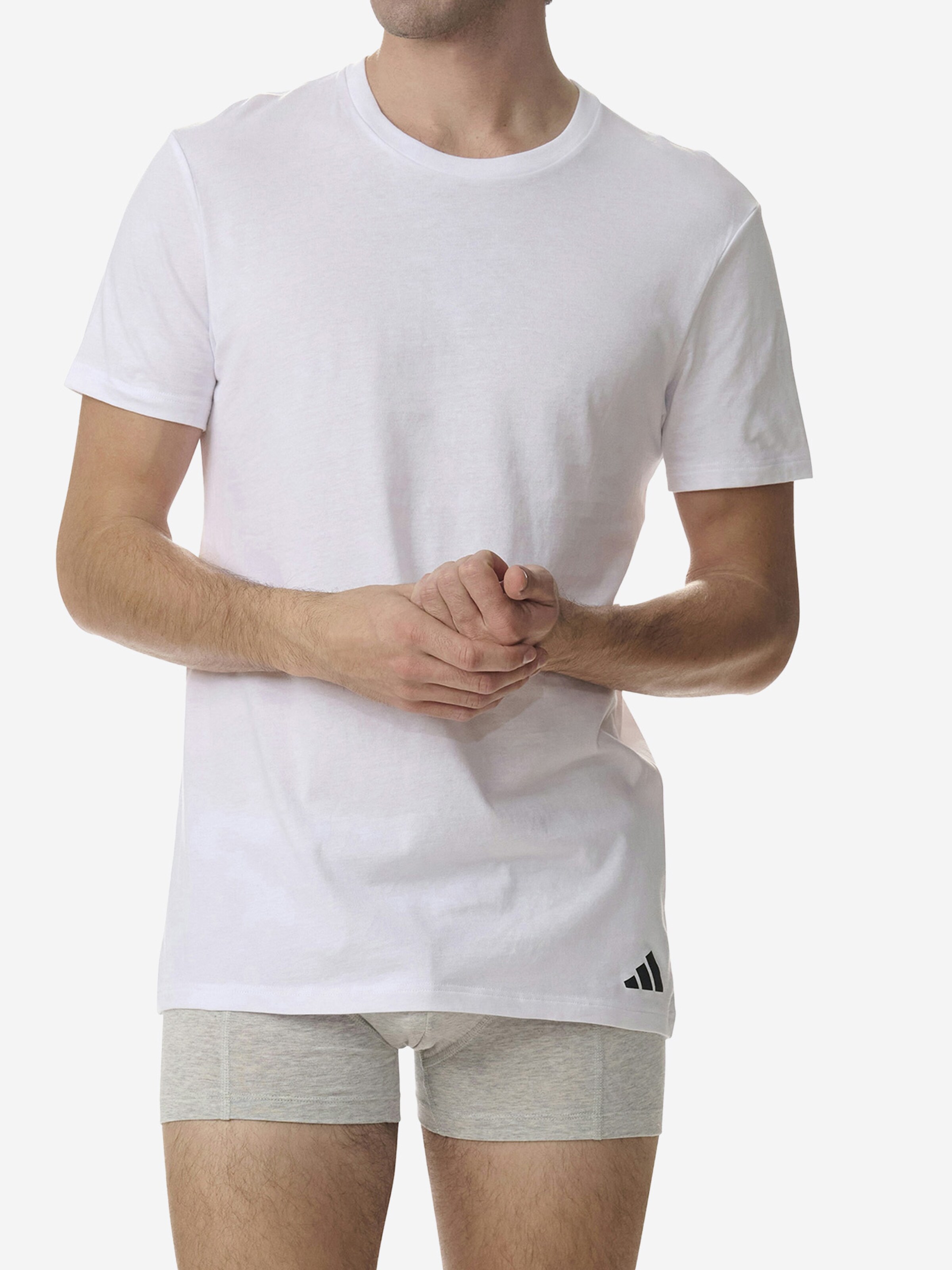 T-Shirt ' Active Core Cotton ' ADIDAS SPORTSWEAR en blanc : devant