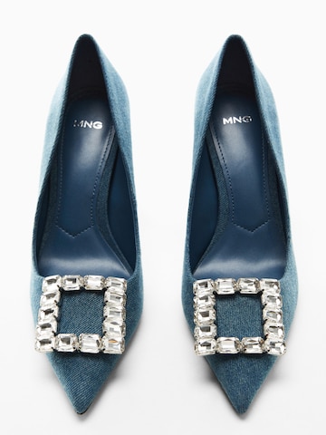 MANGO Pumps 'Lour' in Blau