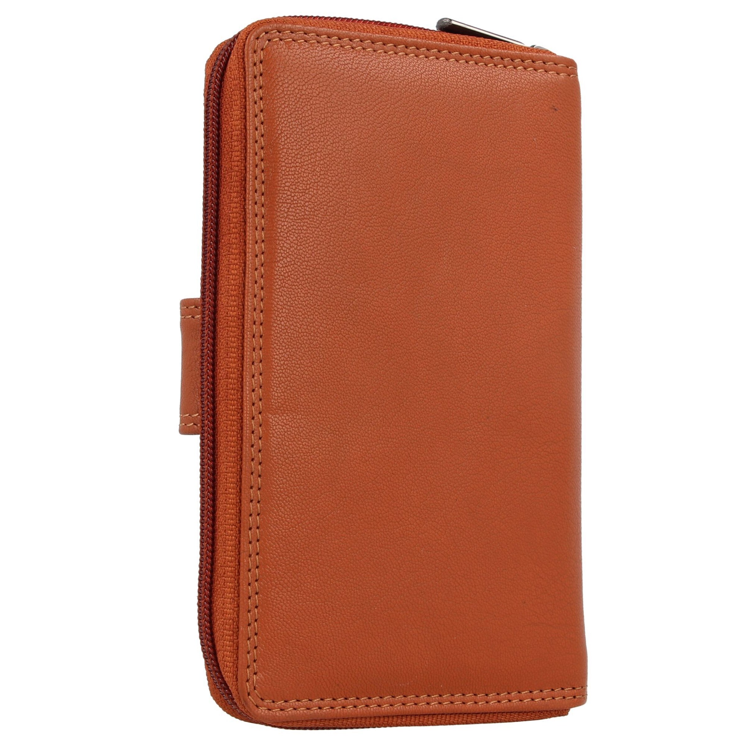 mano Portemonnaie 'Donna Giulia' in Orange