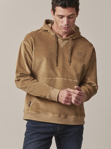 Sweat-shirt 'Duroy' Deeluxe en beige