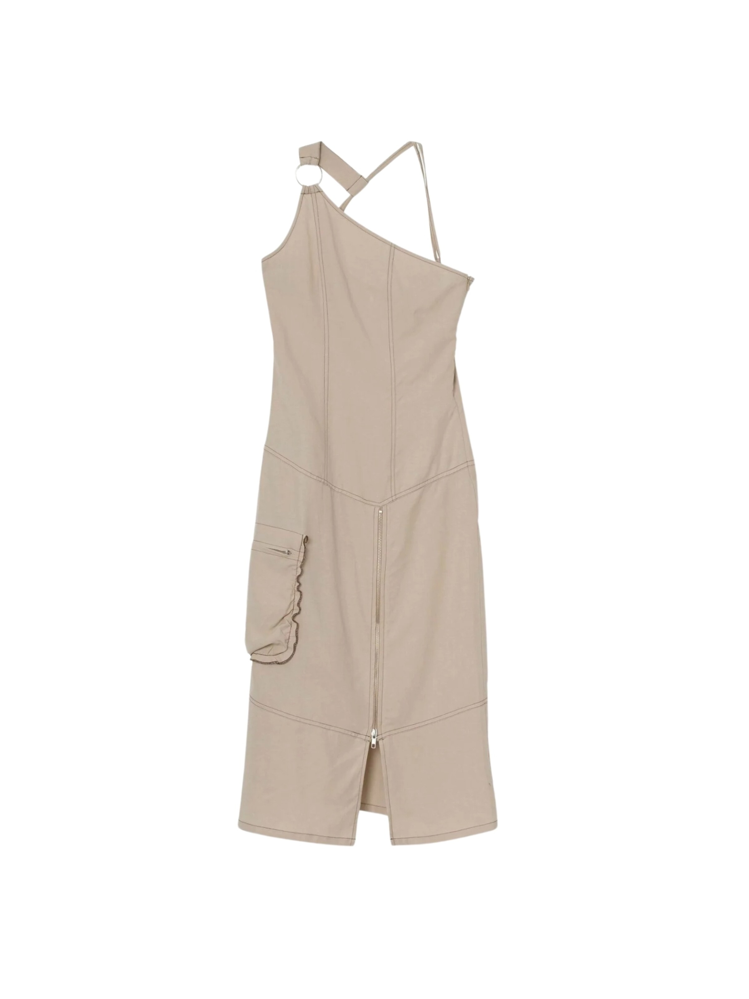 Résumé Robe ' EminaRS ' en beige, Vue avec produit