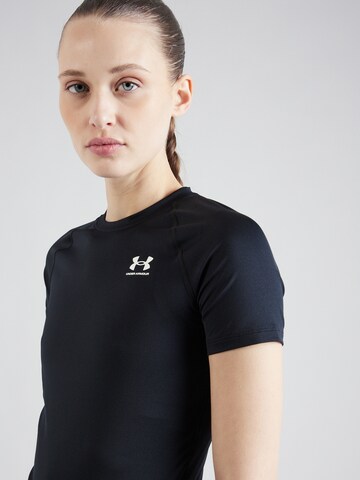 UNDER ARMOURTehnička sportska majica 'Authentics Comp' - crna boja