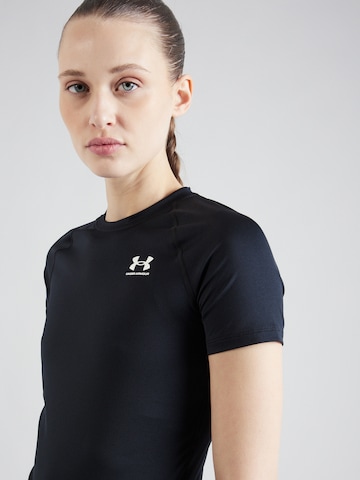 juoda UNDER ARMOUR Sportiniai marškinėliai 'Authentics Comp'