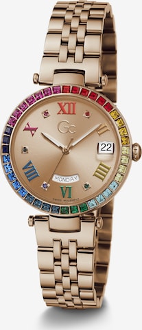 Gc Analog Watch 'Flair Crystal' in Gold