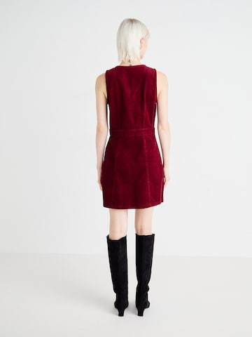 Rochie tip bluză 'ONLMOXIE' de la ONLY pe roșu