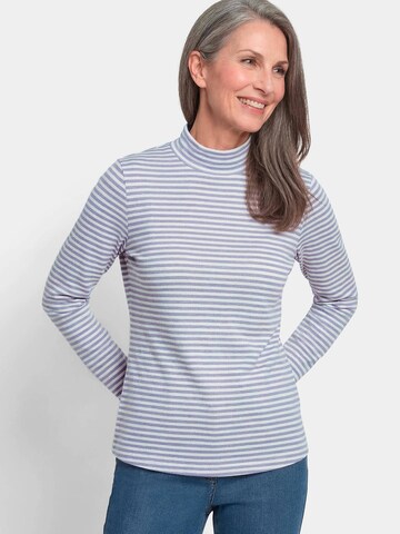 Goldner Shirt in Lila