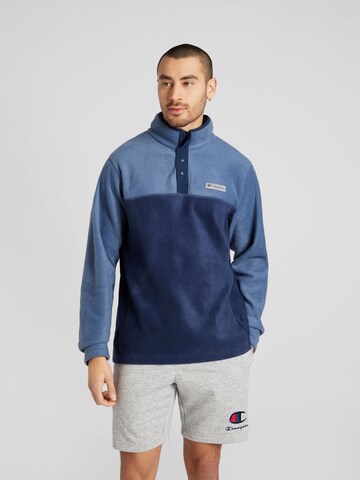 COLUMBIA Athletic Sweater 'Steens Mountain' in Blue: front