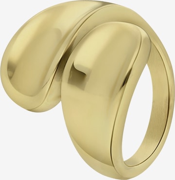 Lucardi Ring in Gold: Vorderseite