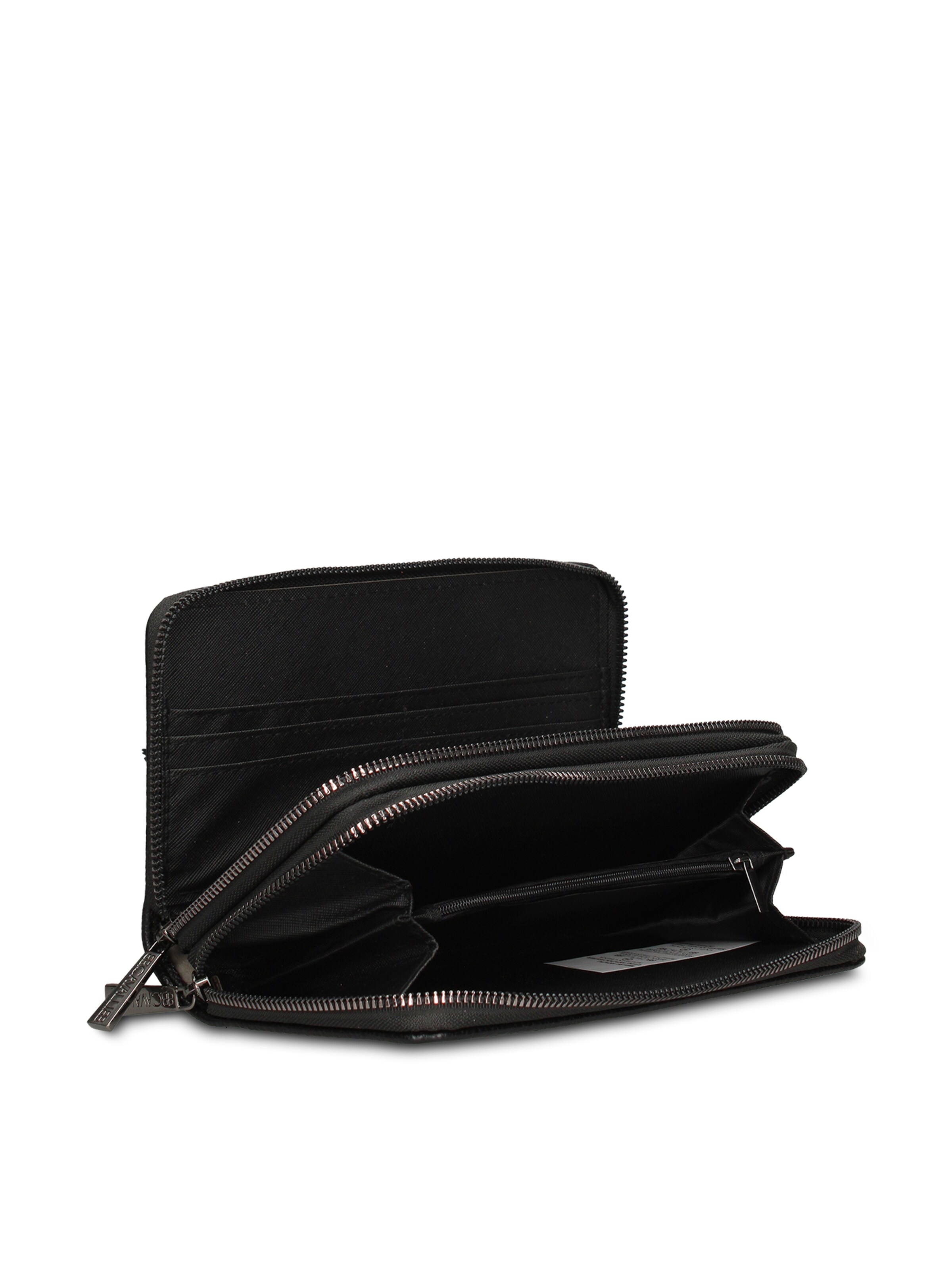 Portamonete 'Portafoglio donna con zip B Cavalli poliuretano compatto' di B. Cavalli in nero