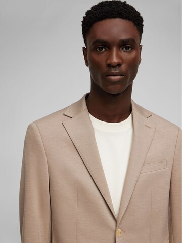 Coupe slim Costume HECHTER PARIS en beige