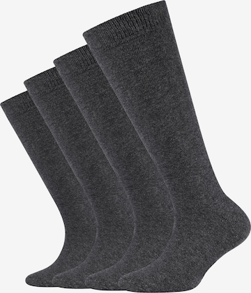 camano Socken in Grau: front