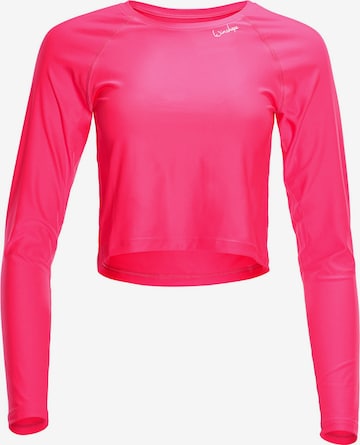 Winshape Λειτουργικό μπλουζάκι 'AET116' σε ροζ: μπροστά