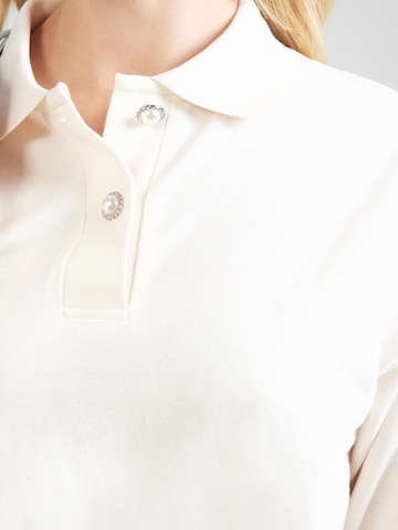 Monki Poloshirt in Weiß