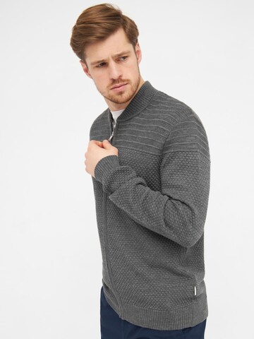 CLIPPER Knit Cardigan 'Liverpool' in Grey