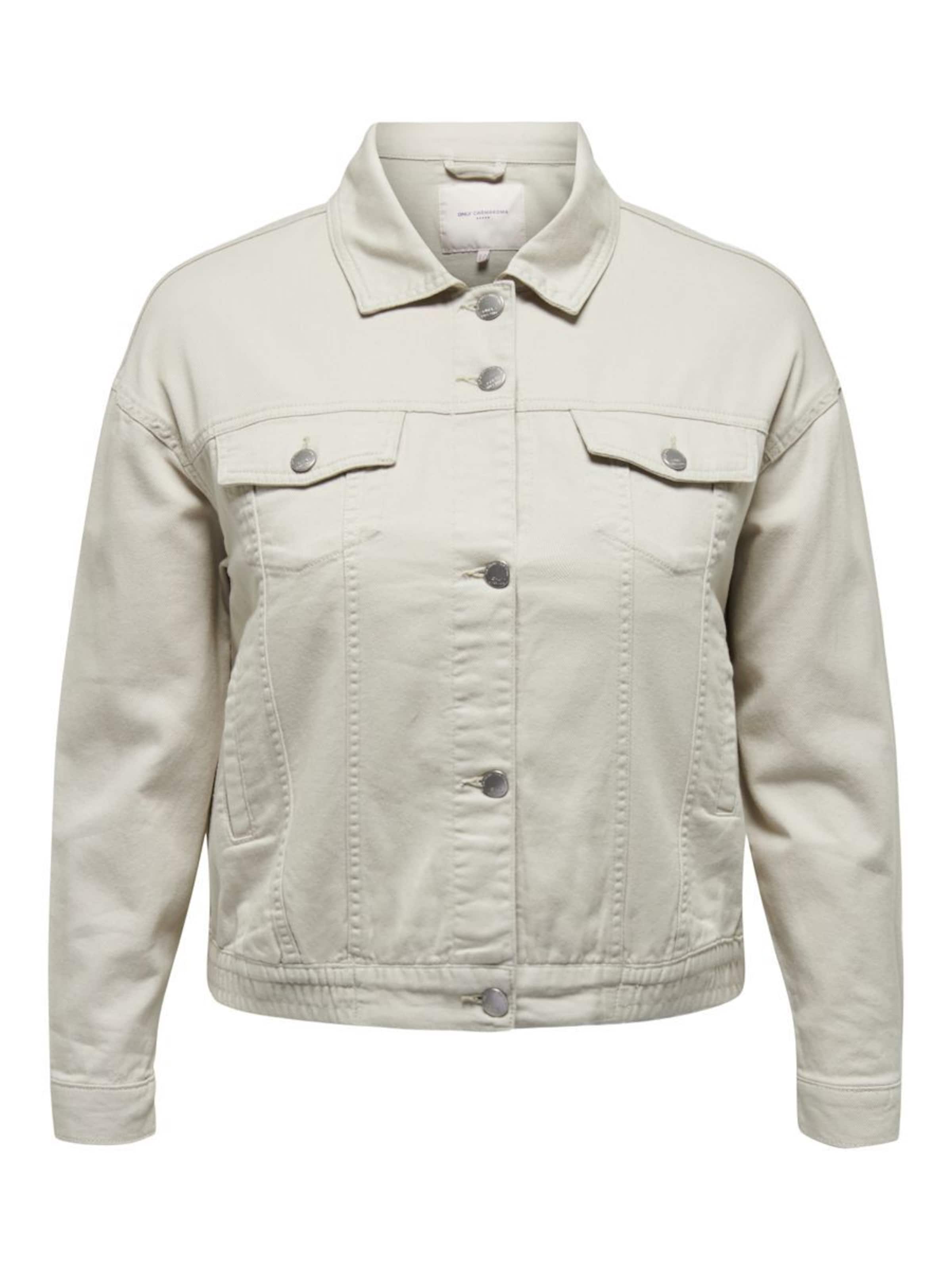 ONLY Carmakoma Between-season jacket in Beige: front