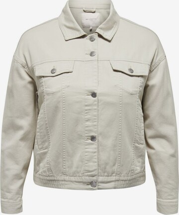 Veste mi-saison ONLY Carmakoma en beige : devant