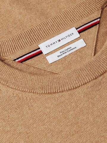 TOMMY HILFIGER Tricot 'PIMA ORG CTN CASHMERE MW0MW28046' in Beige