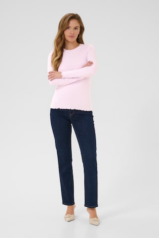 Kaffe T-Shirt 'KADrew' in Lila