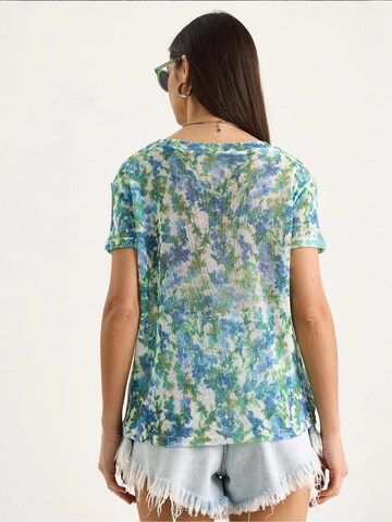 Maglietta di Bianco Lucci in blu